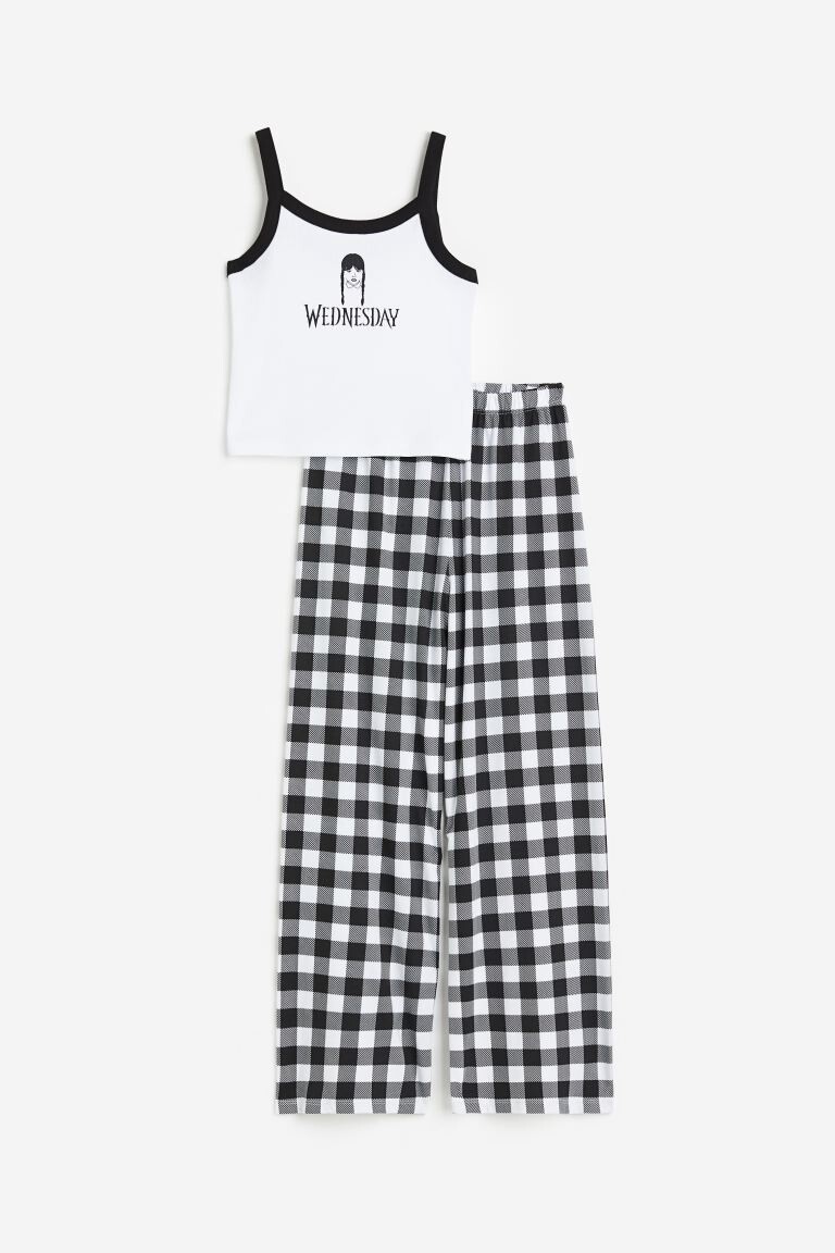 

Пижамный комплект с принтом H&M