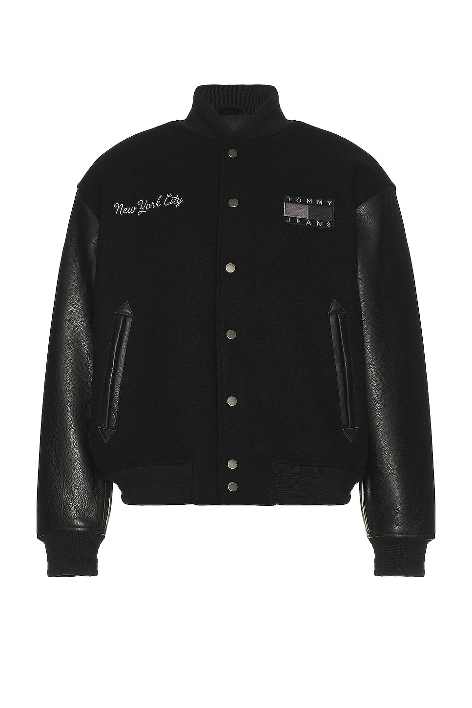 

Куртка Tommy Jeans Remastered Varsity, черный