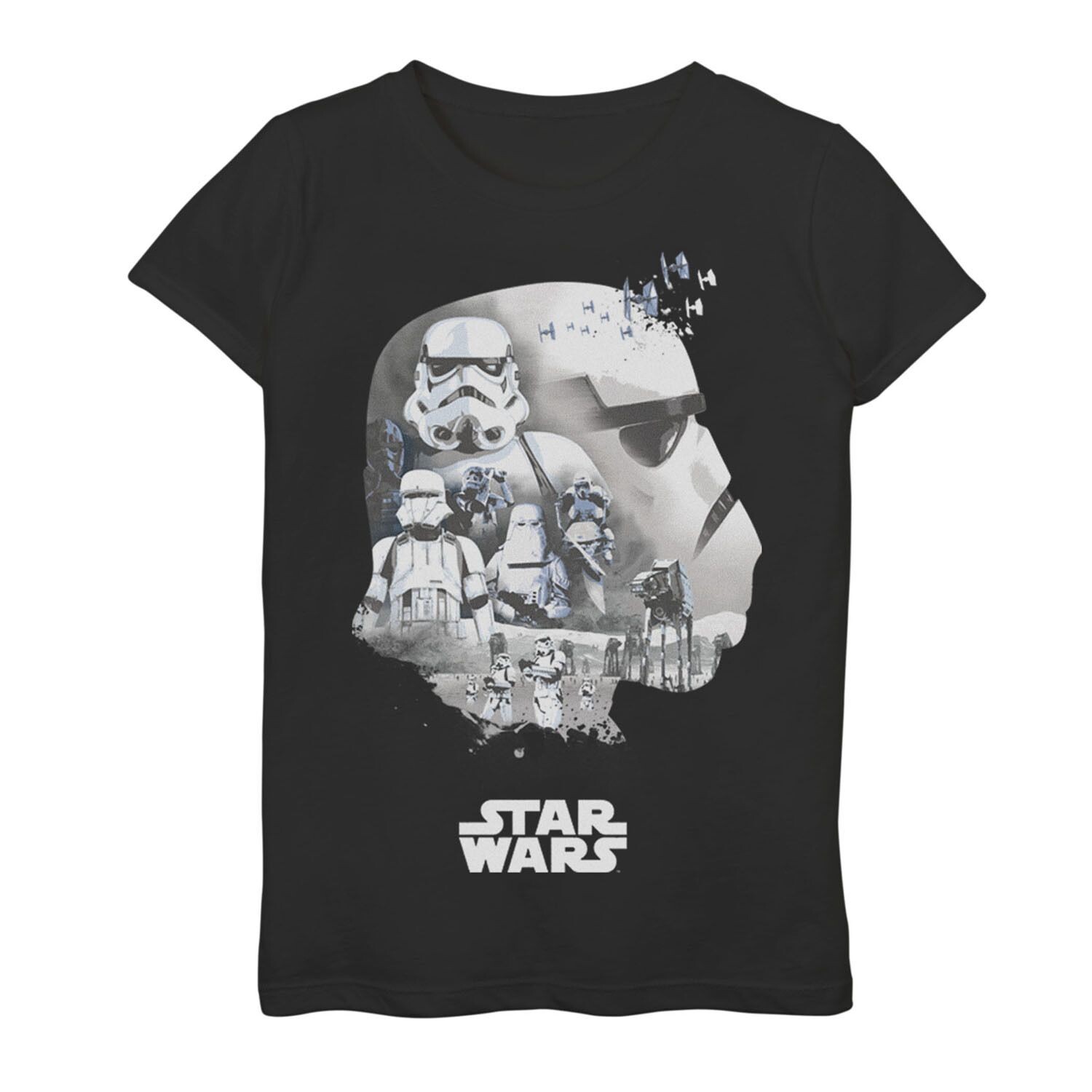 

Футболка со шлемом штурмовика «Звездные войны» для девочек 7–16 лет Star Wars