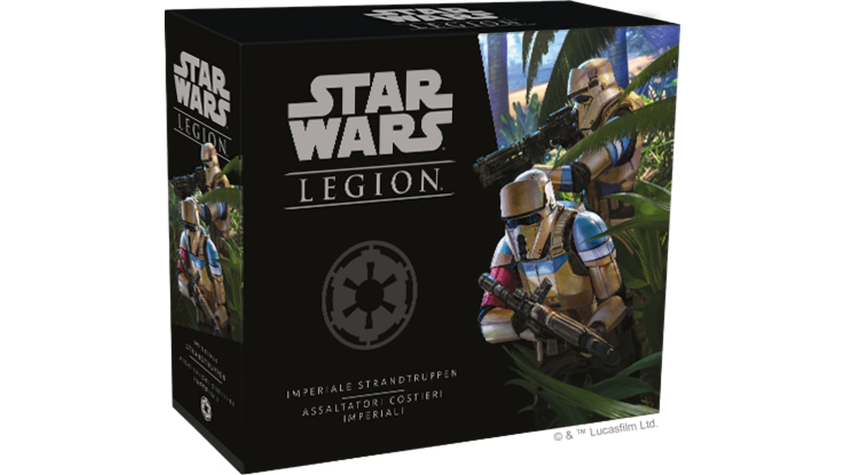 Fantasy Flight Games Star Wars: Legion Imperial Beach Troops Expansion DE/IT fantasy flight games star wars legion rebel troops обновление расширение de it