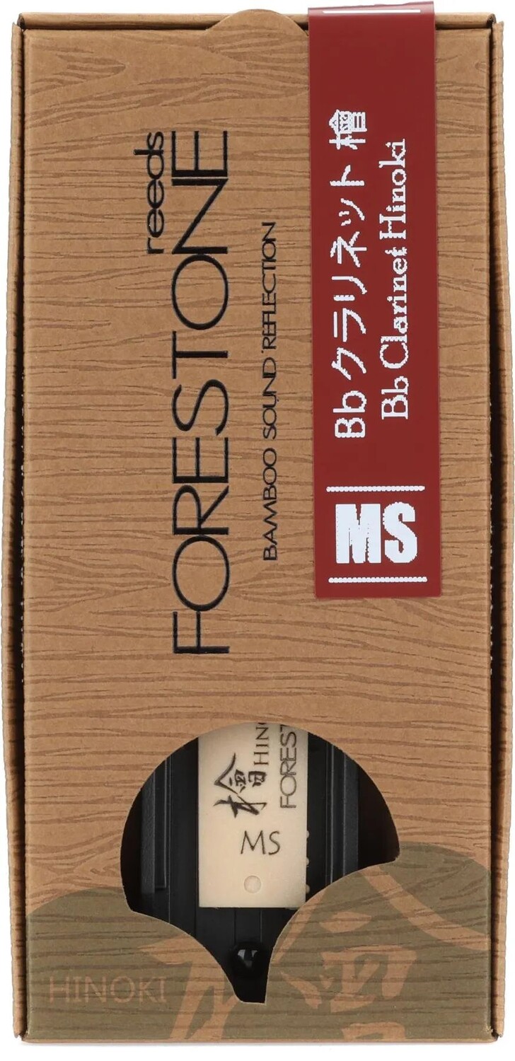 

Трость для кларнета Forestone Japan FHCMS Hinoki Bb - Medium Soft