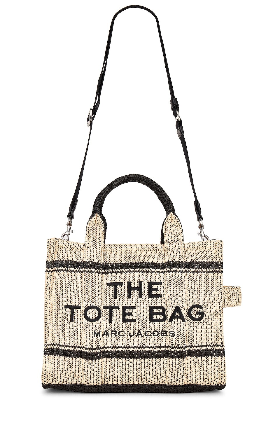 

Сумка-тоут Marc Jacobs The Straw Jacquard Medium, цвет Natural