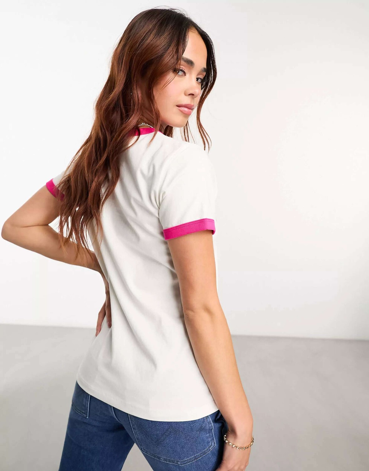 

Белая футболка с принтом Wrangler Barbie, Белый