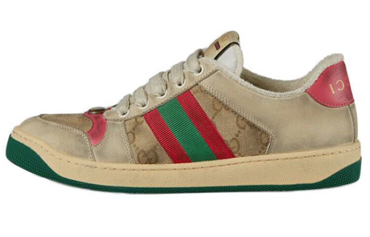 

GUCCI Screener GG Низкие туфли Dirty Shoes Хаки