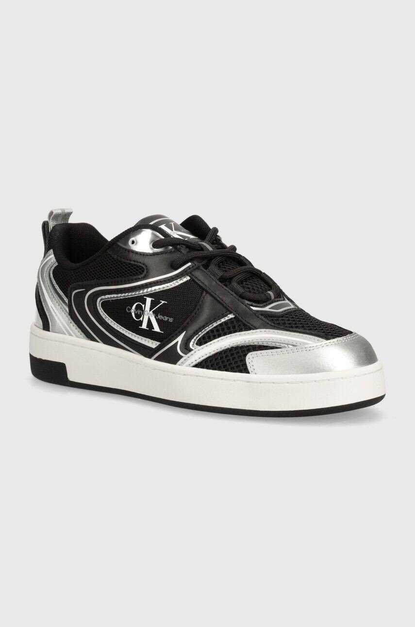

Кроссовки Calvin Klein Jeans BASKET CUPSOLE LOW MIX ML MR, черный