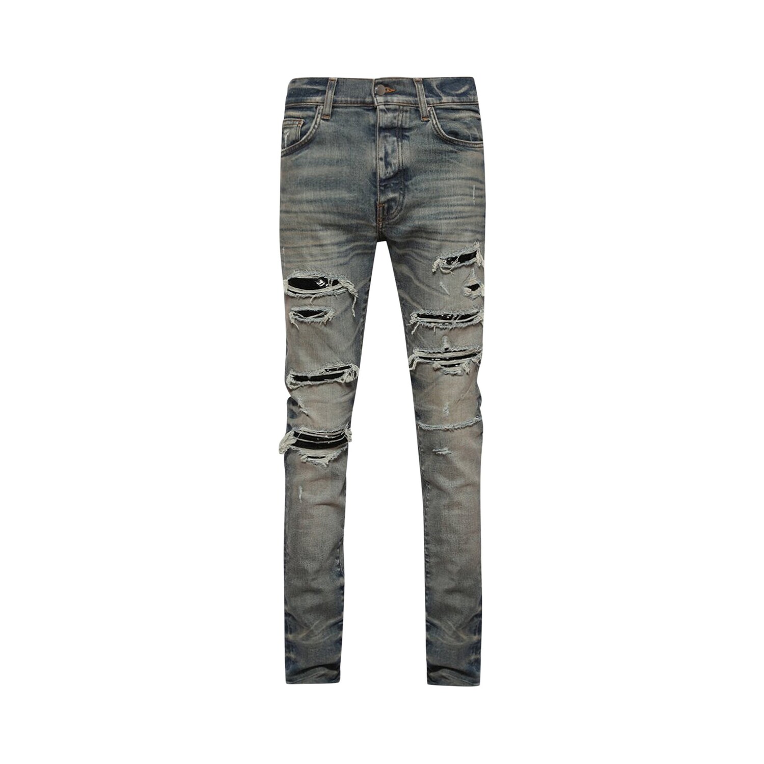 

Джинсы Amiri Thrasher с пайетками, Vintage Indigo
