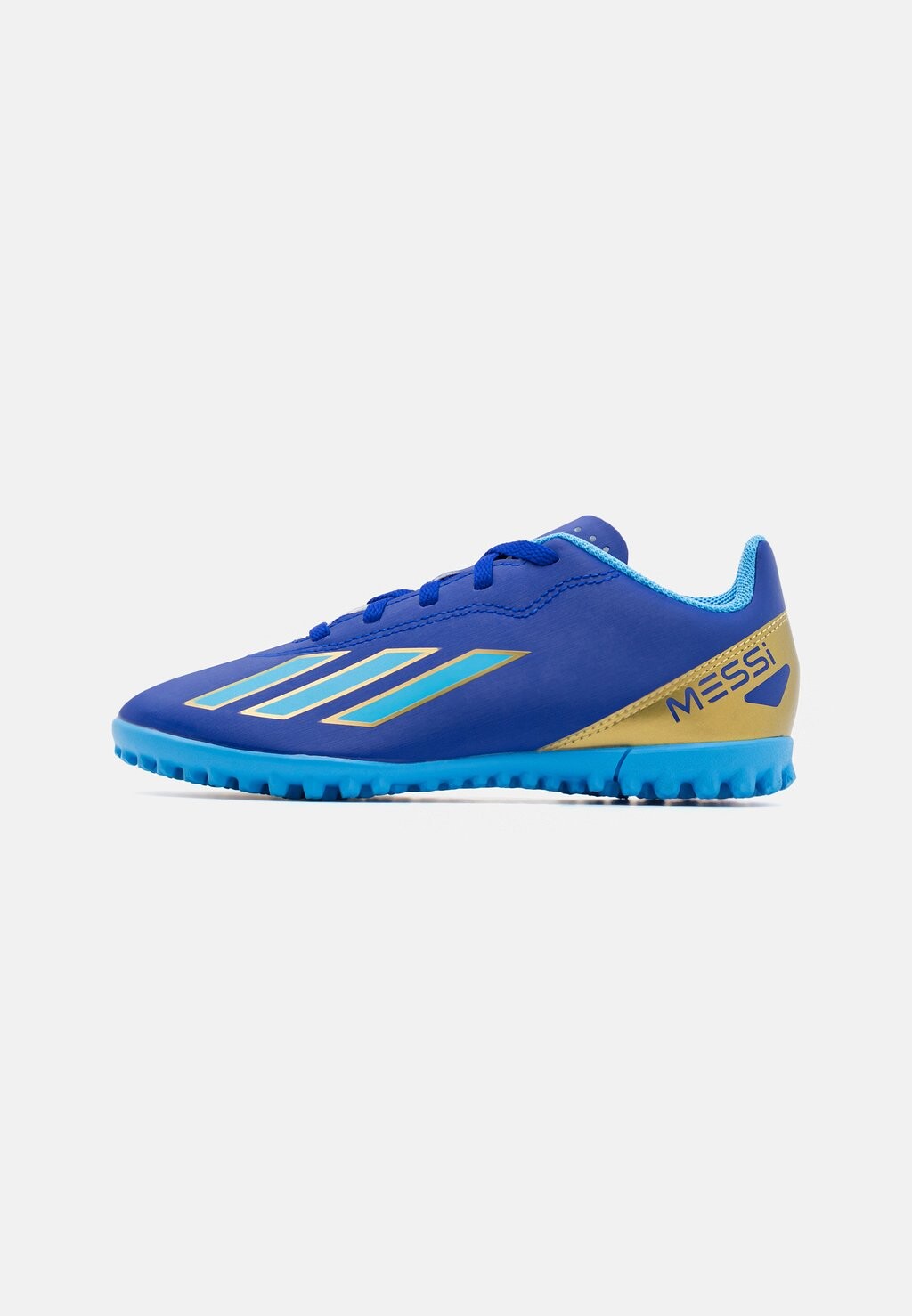 Футбольные бутсы Multi-cam X CRAZYFAST CLUB TF J MESSI UNISEX adidas Performance, цвет lucid blue/blue burst/footwear white