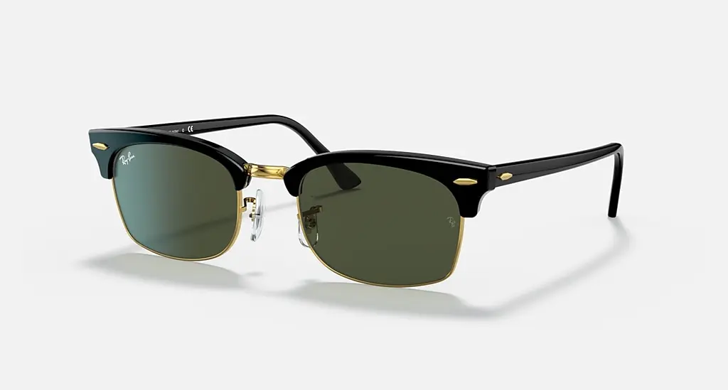 

Солнцезащитные очки Ray-Ban CLUBMASTER SQUARE LEGEND GOLD, зеленый