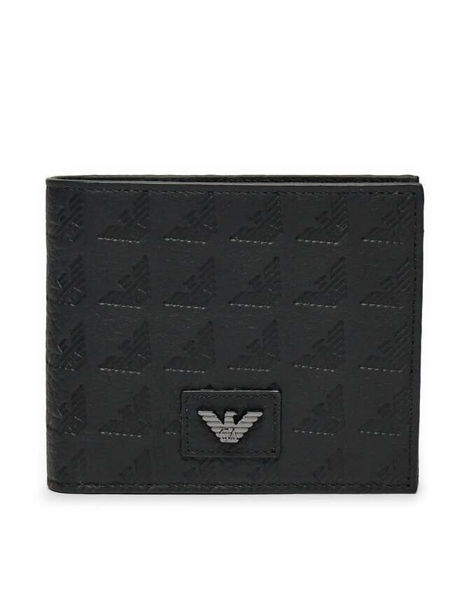 

Большой мужской кошелек Emporio Armani YEM122 YQ67I 80001, черный