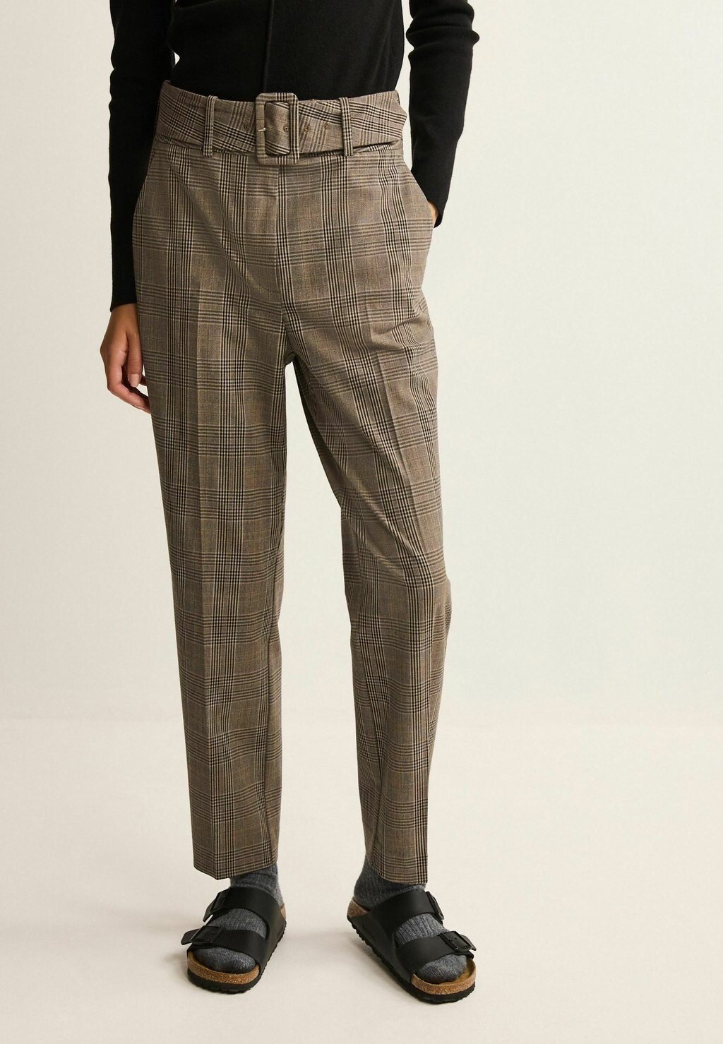 

Чино Tailored Belted Tapered Next, цвет grey