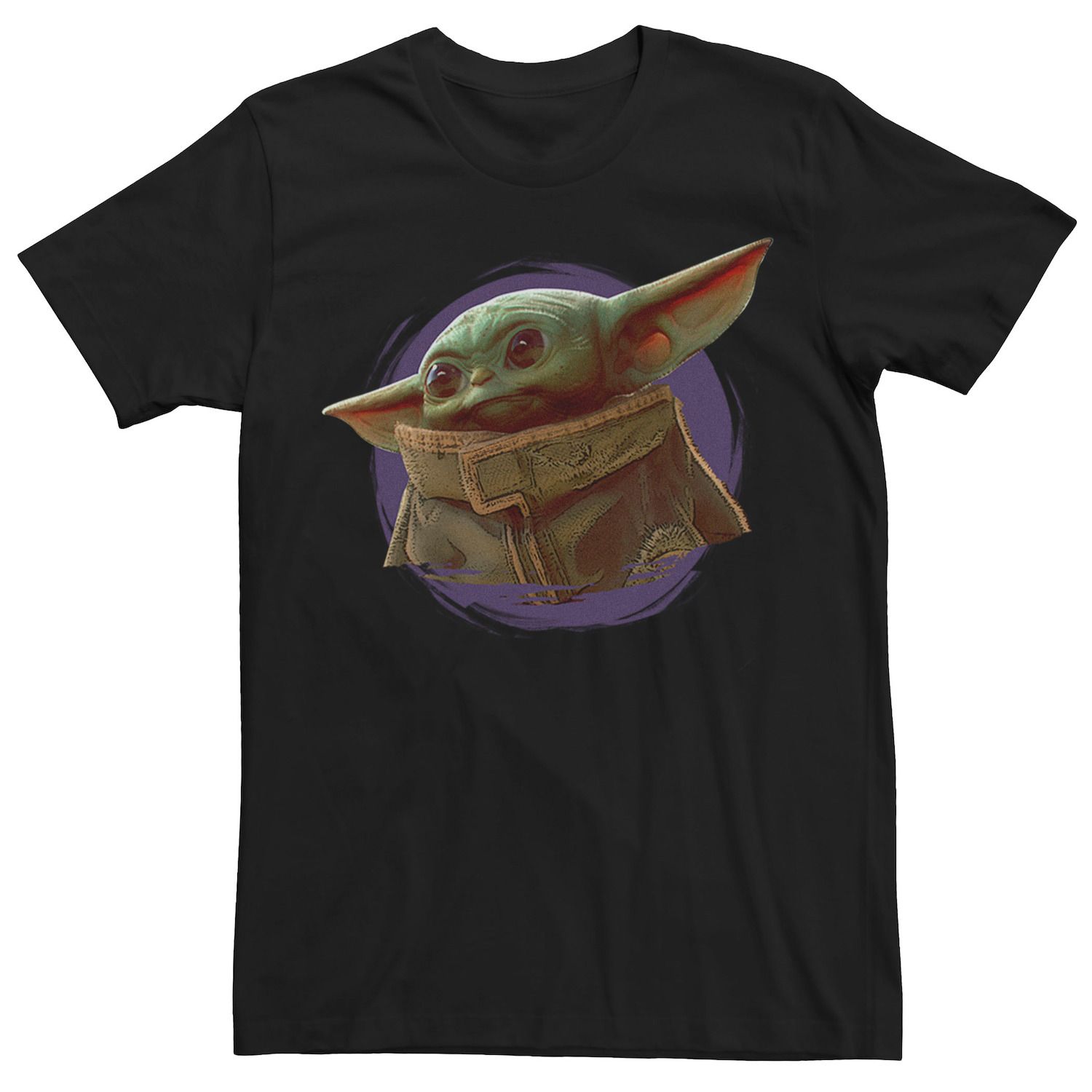 цена Мужская футболка с мячом «Звездные войны», «Мандалорец», «Дитя» и «Малышка Йода» Star Wars, черный