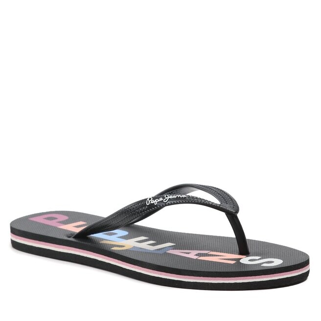 

Шлепанцы Pepe Jeans RakeLetters, черный