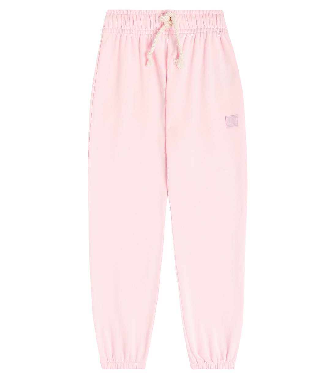 Спортивные брюки из хлопка для лица Acne Studios Kids, розовый