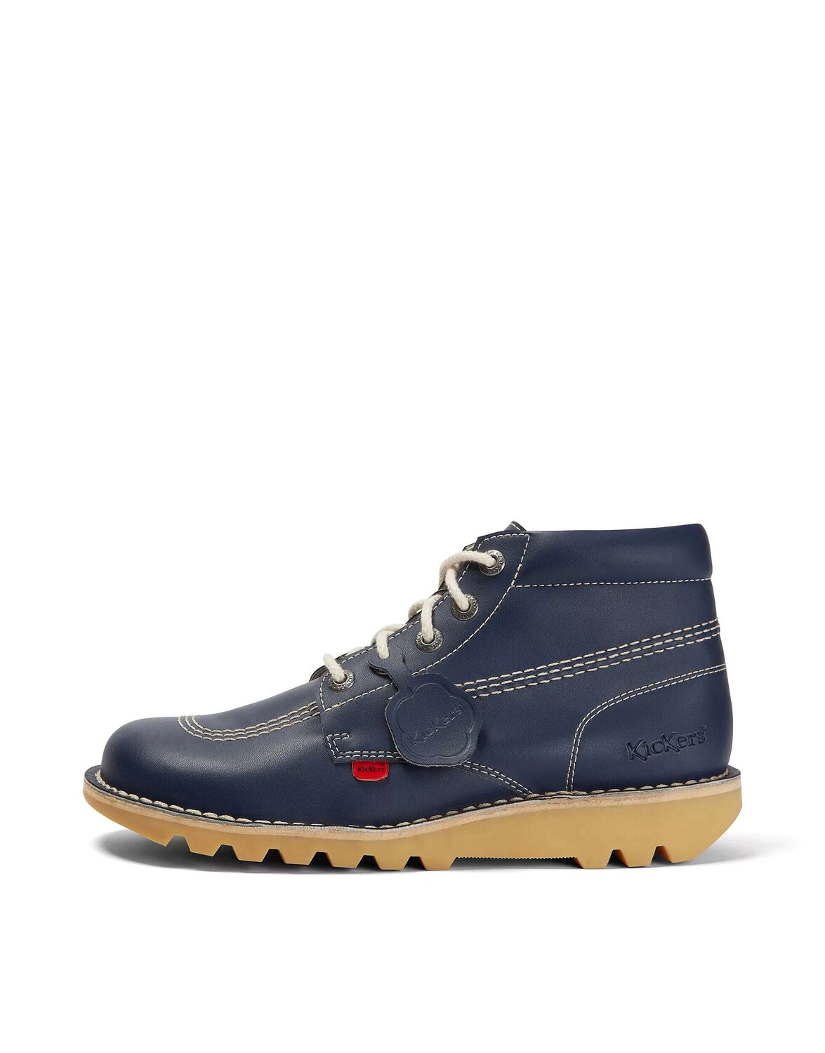 

Синие веганские ботильоны Kickers Hi, Синий