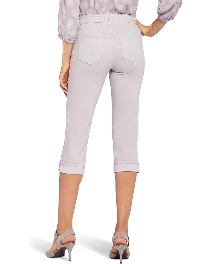 

Джинсы NYDJ Marilyn Crop Cuff in Pearl Grey, цвет Pearl Grey