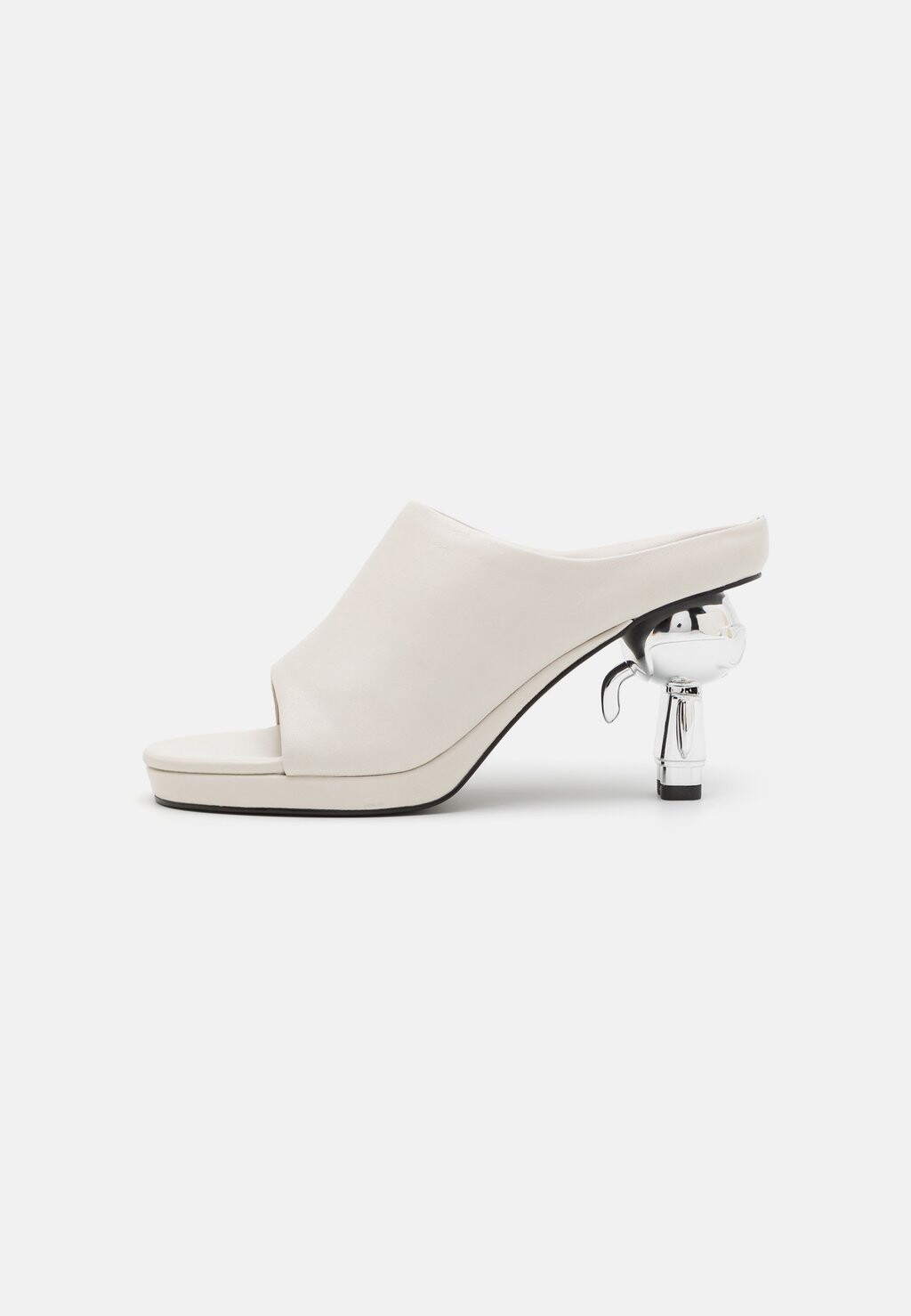 

Туфли-лодочки на высоком каблуке IKON HEEL SLIDE KARL LAGERFELD, цвет white