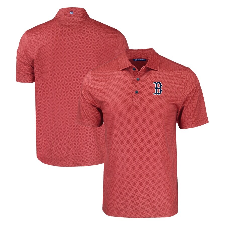 

Поло с коротким рукавом Cutter & Buck Boston Red Sox, красный
