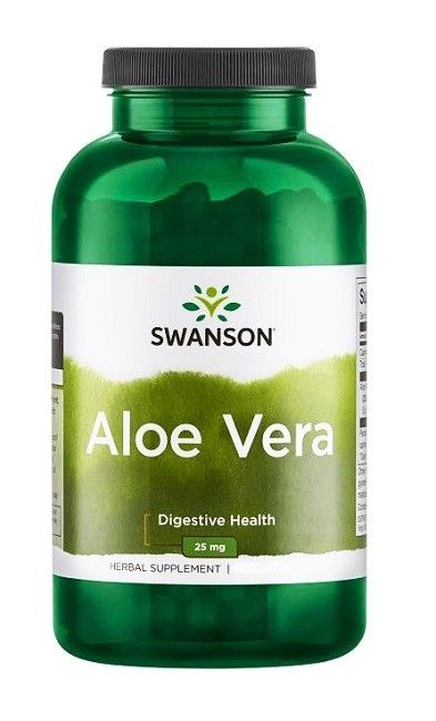 Препарат, поддерживающий пищеварение Swanson Aloe Vera, 100 шт
