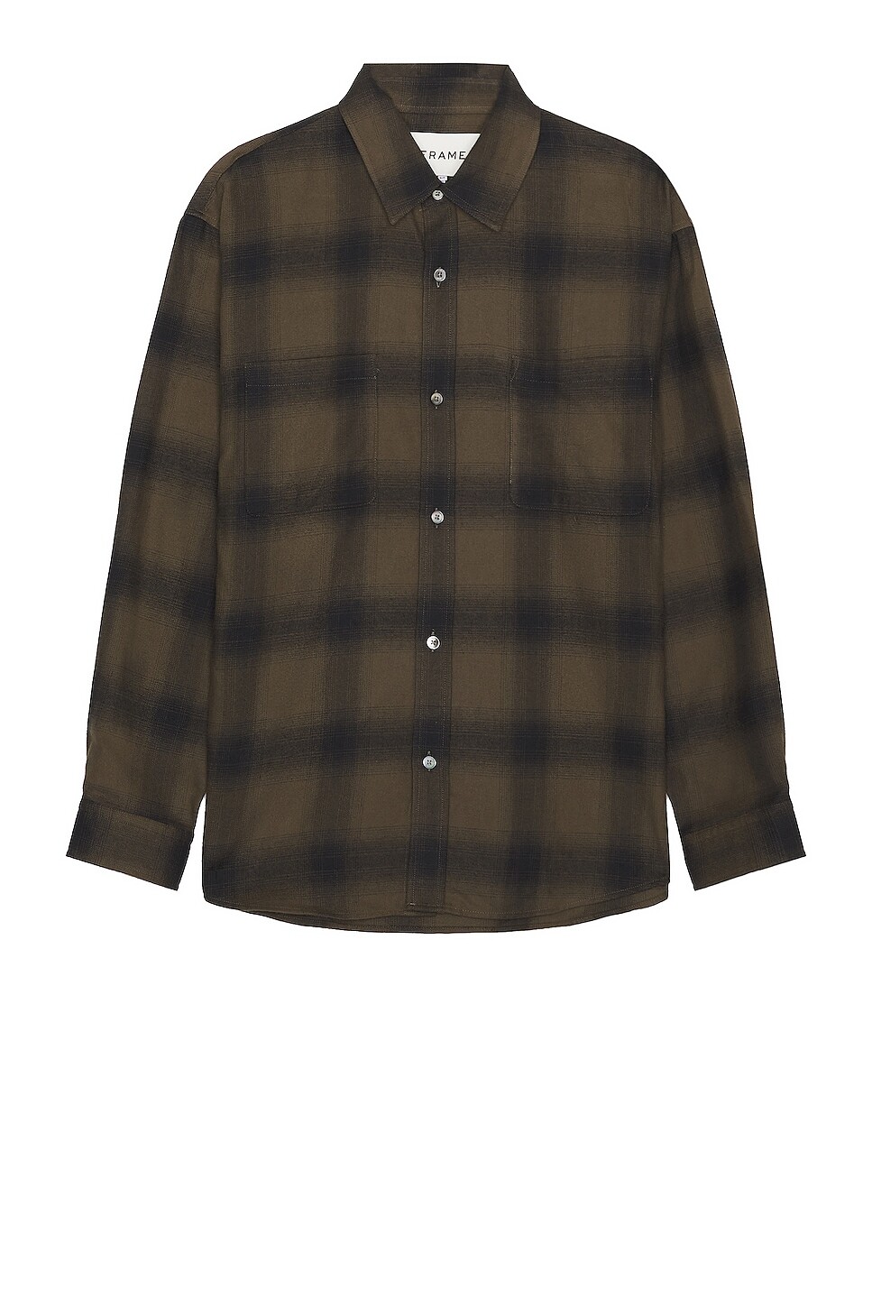 

Рубашка Frame Flannel, цвет Khaki Plaid