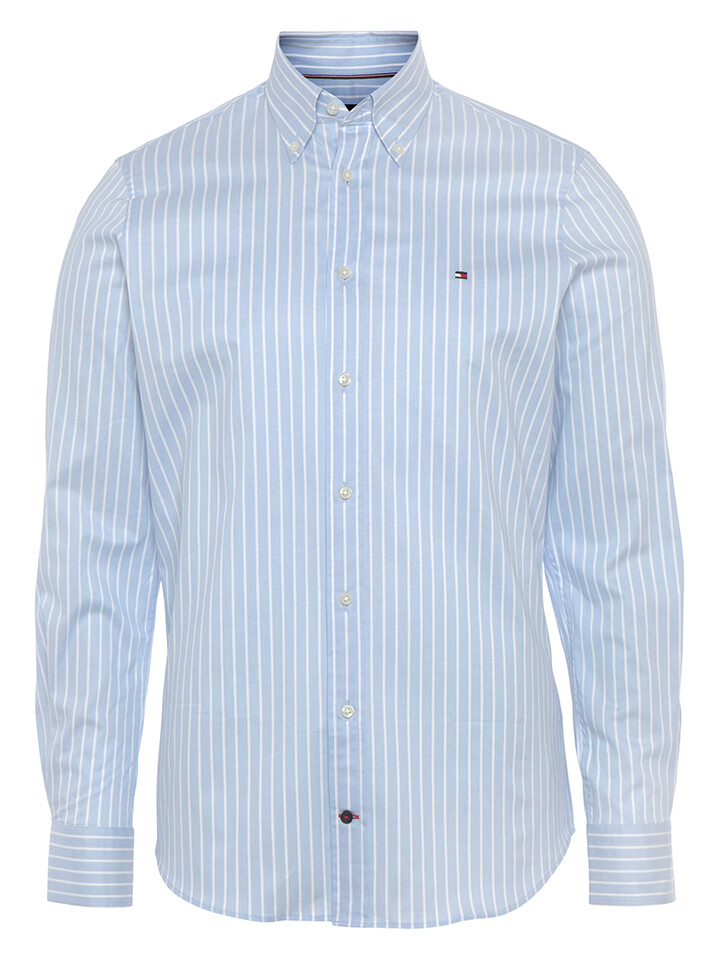 

Рубашка Tommy Hilfiger, цвет Hellblau/Weiß