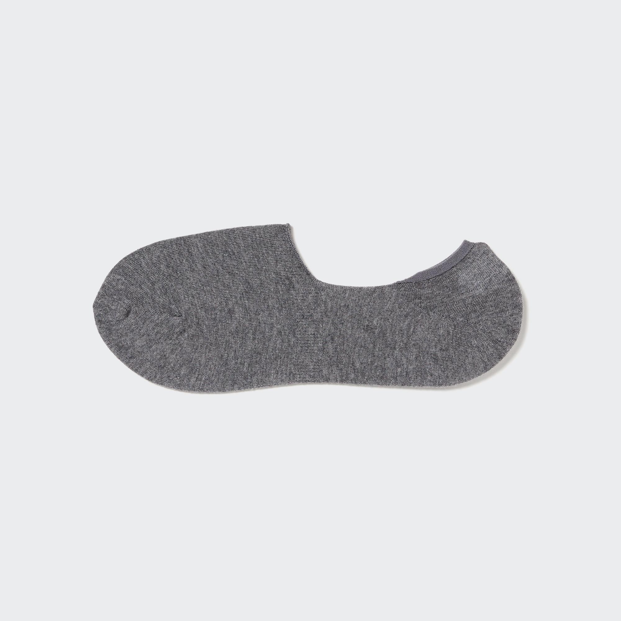 Низкие носки UNIQLO, темно-серый