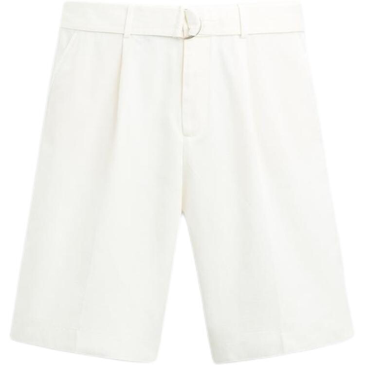 

Повседневные шорты мужские белые Zara, белый