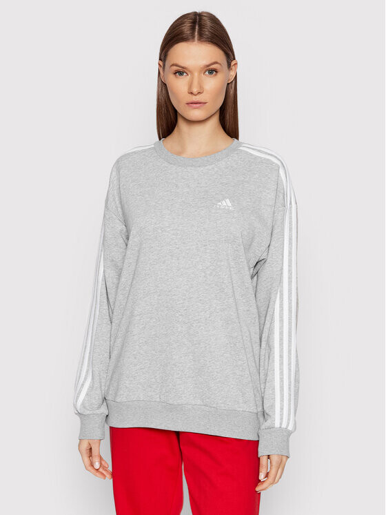 

Толстовка свободного кроя Adidas, серый