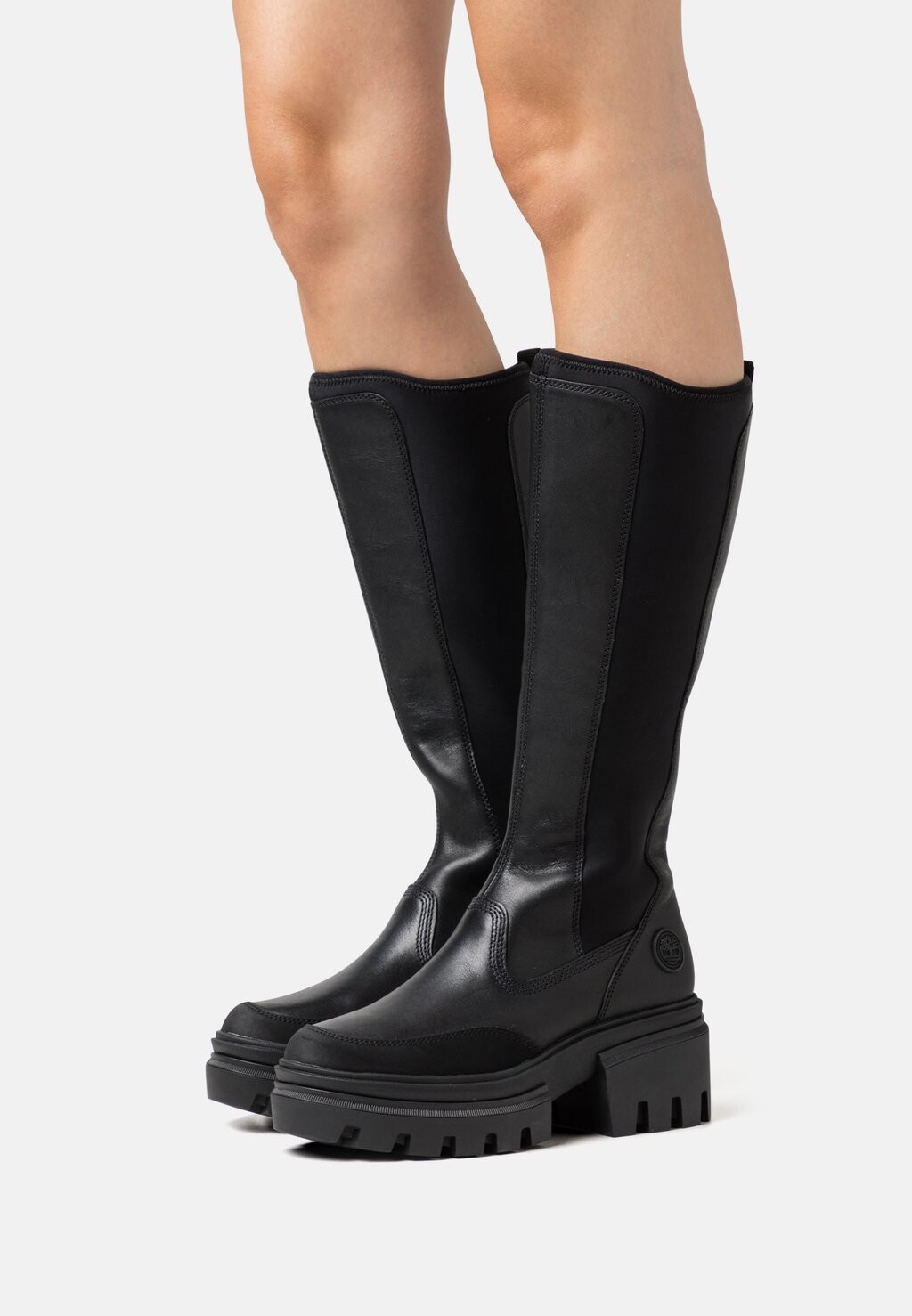 

Ботинки на платформе Timberland, черный