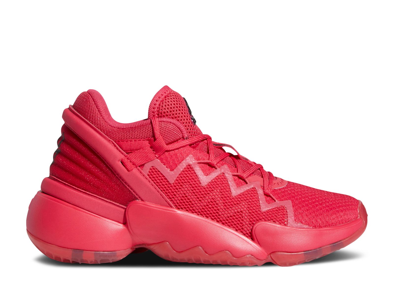 Кроссовки adidas Crayola X D.O.N. Issue #2 J 'Power Pink', красный фото