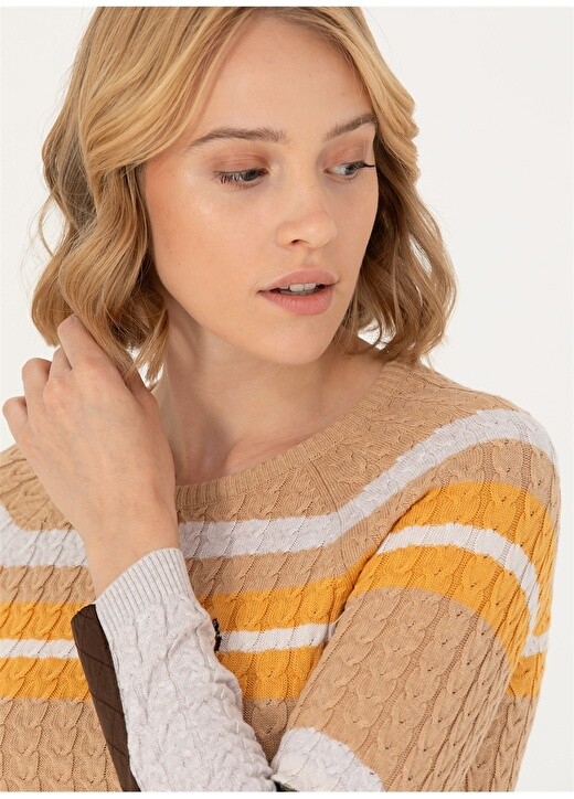 

Облегающий свитер с круглым вырезом U.S. Polo Assn.