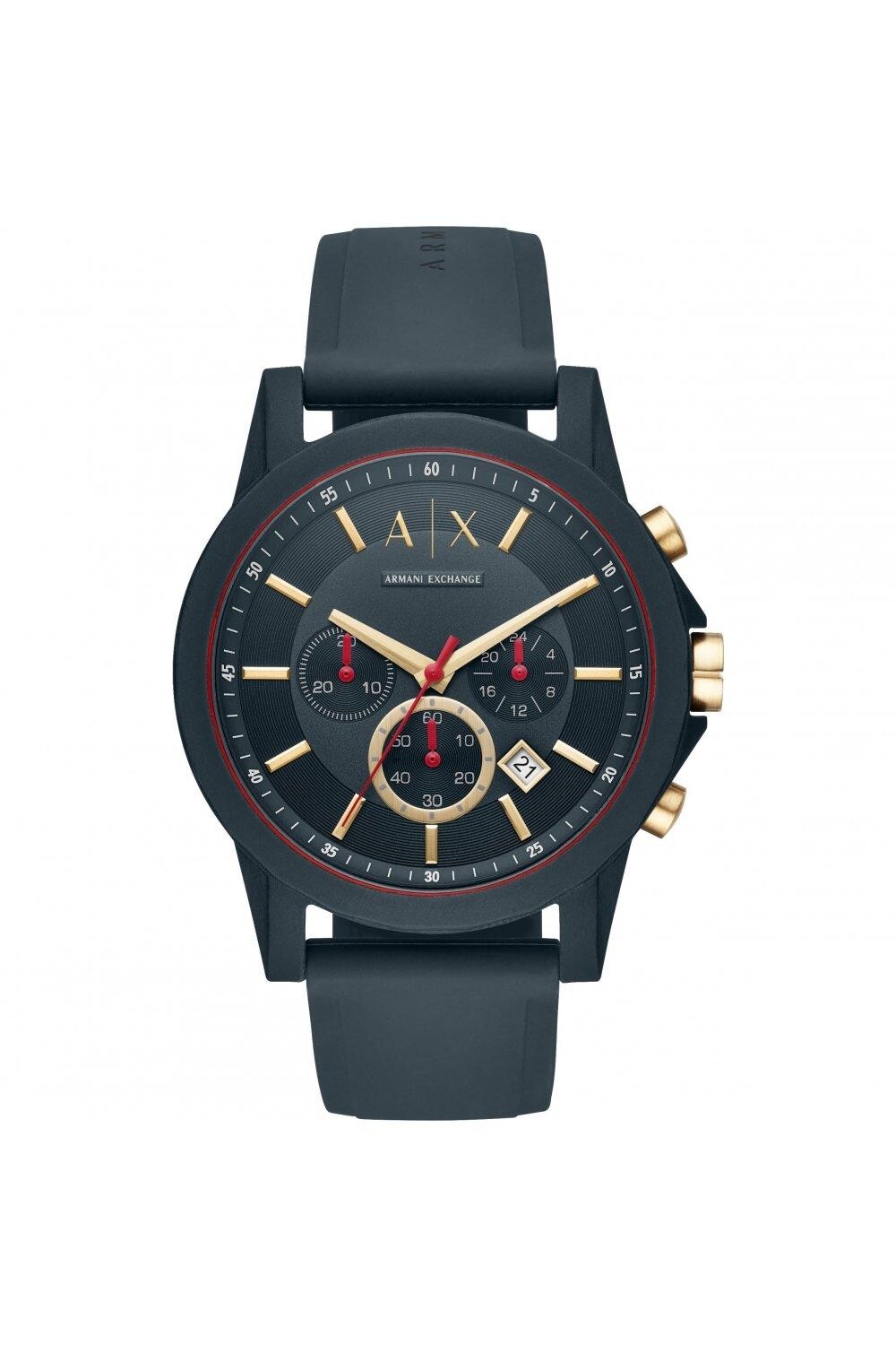 

Модные аналоговые кварцевые часы из пластика/смола - Ax1335 Armani Exchange, синий