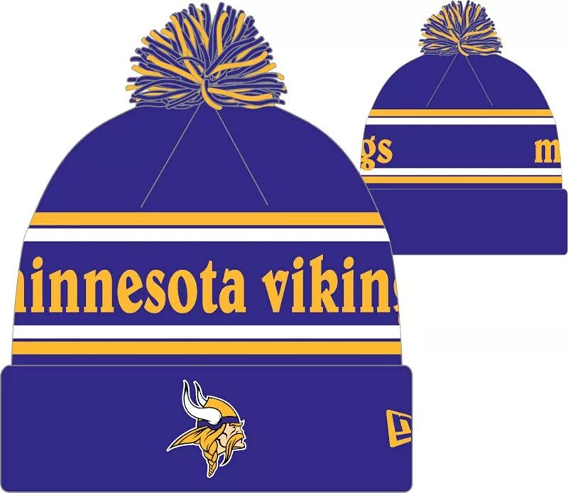 

Вязаная шапка New Era Youth Minnesota Vikings Marquee
