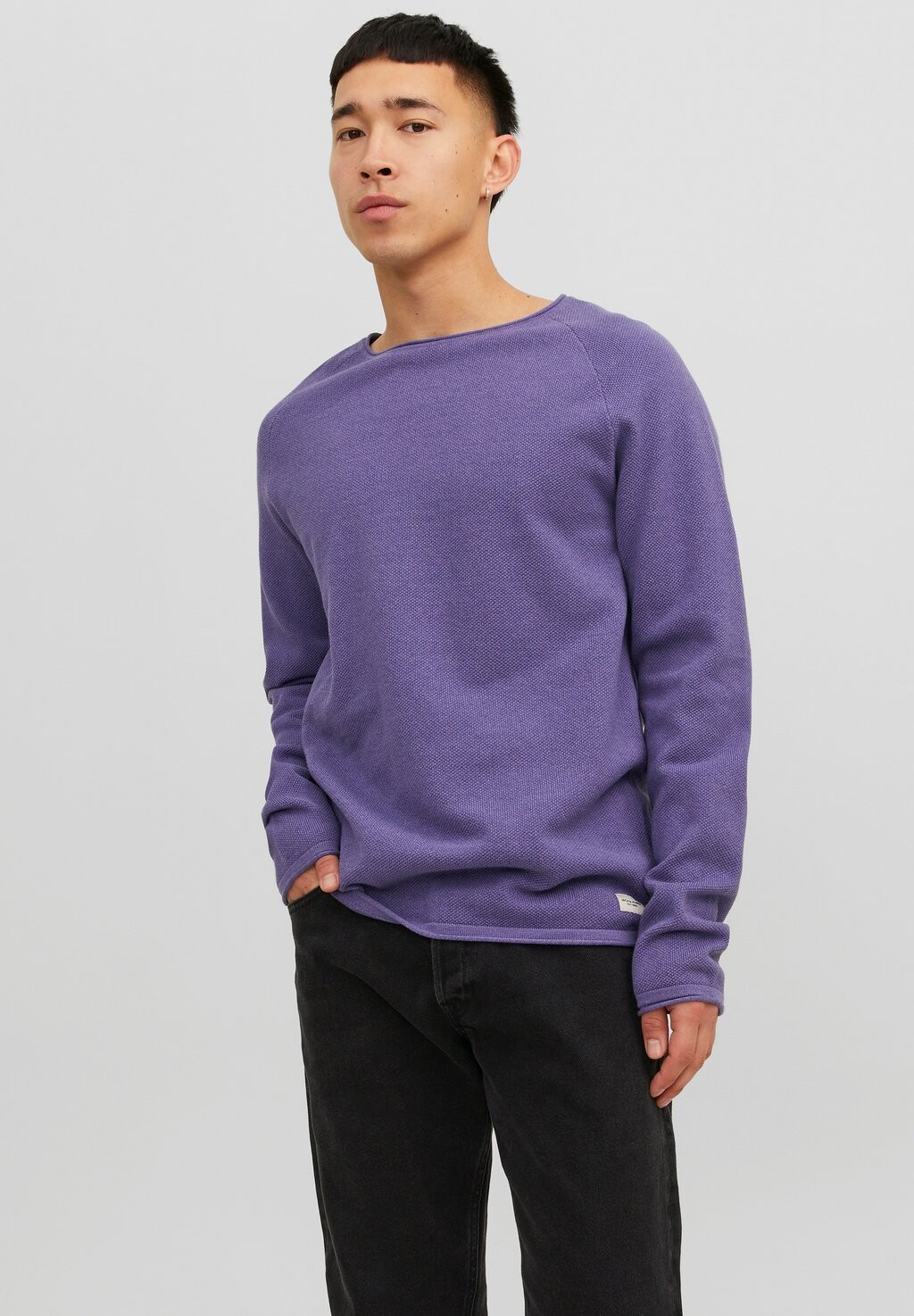 

Свитер JJEHILL CREW NECK NOOS Jack & Jones, сумеречный фиолетовый
