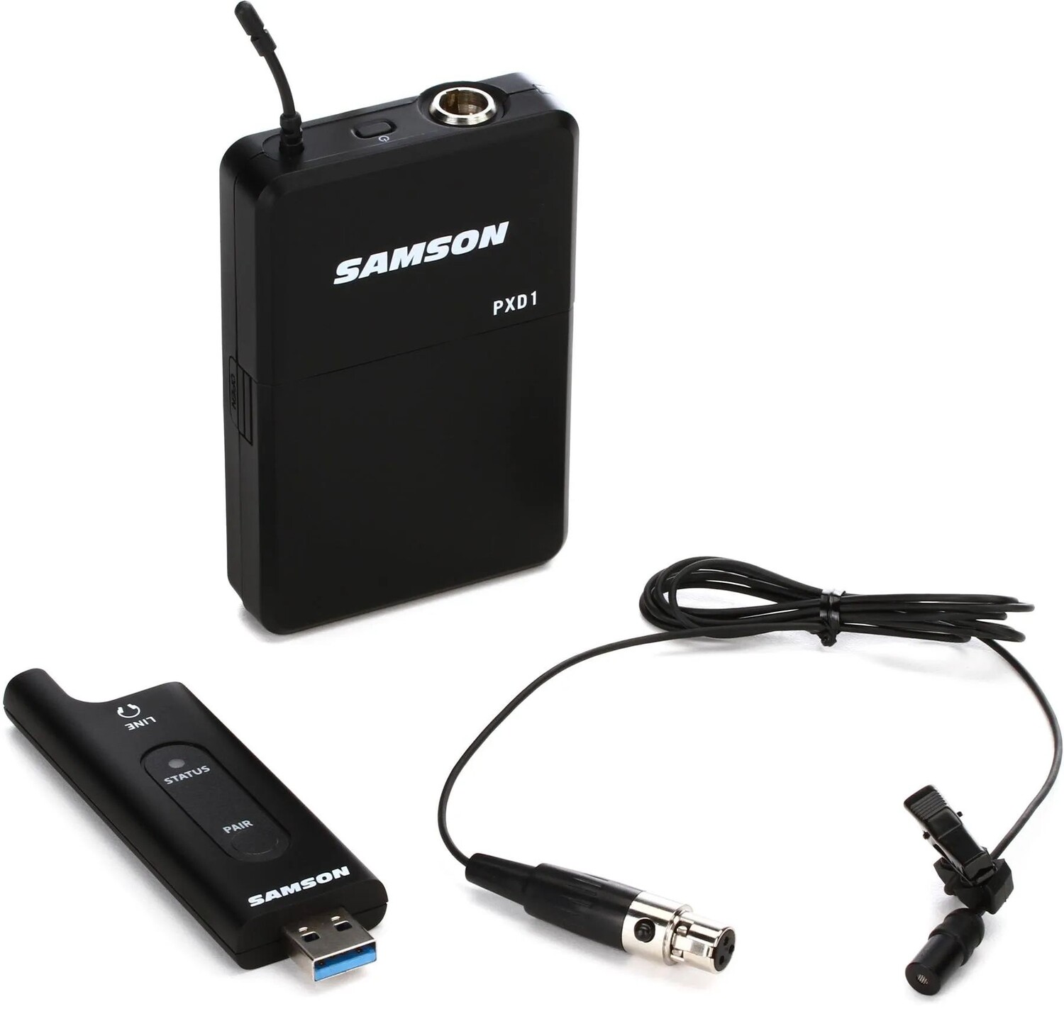 

Презентационная цифровая беспроводная USB-система Samson Stage XPD2 с петличным микрофоном LM8