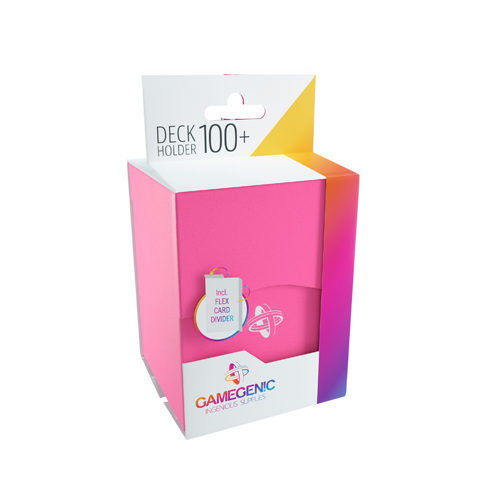 Коробка для карточек Gamegenic Deck Holder 100+ Pink Gamegenic