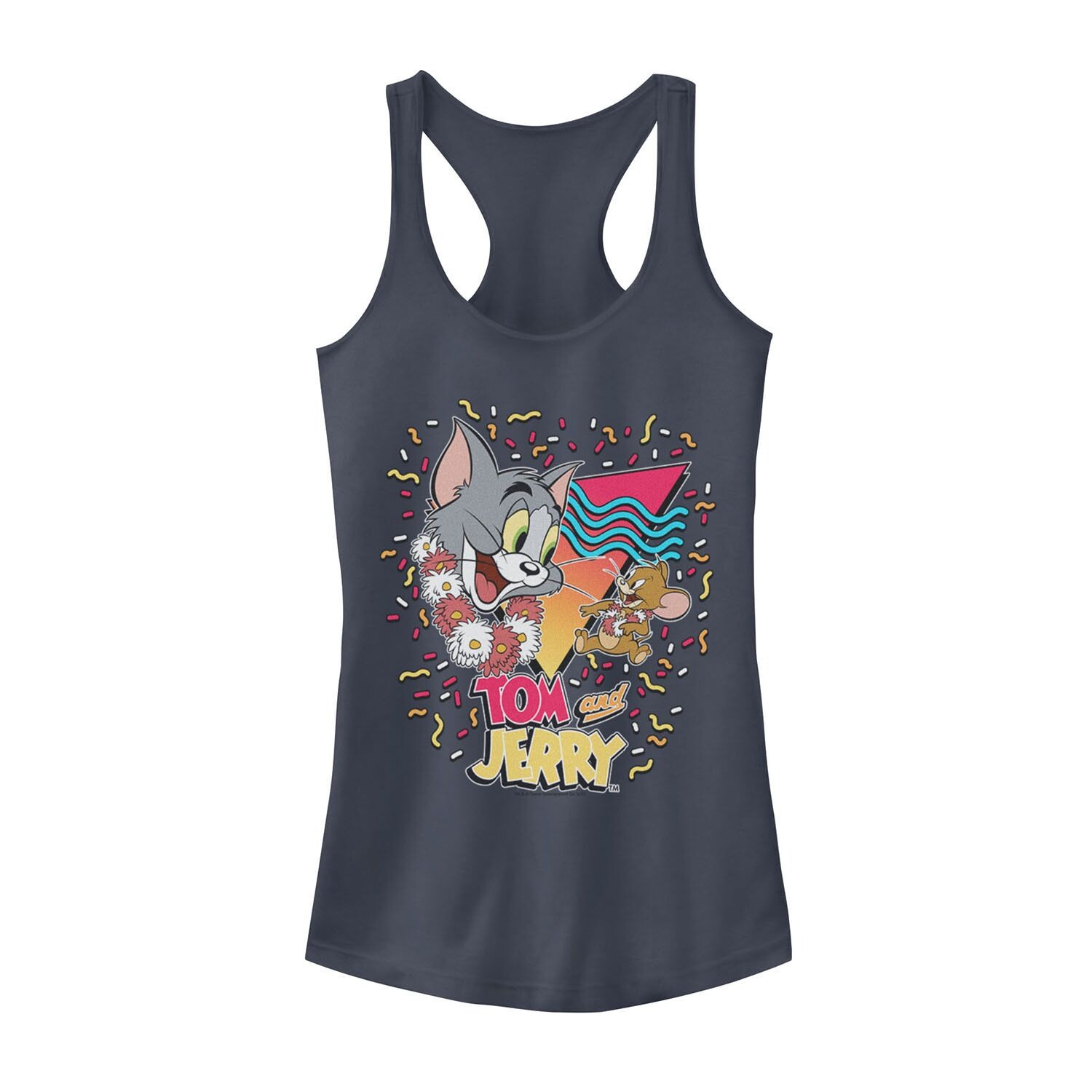 

Детская майка Tom and Jerry Tropical 90-х с конфетти Licensed Character