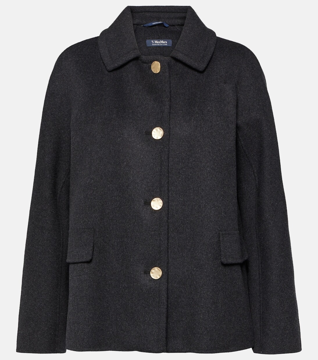 

Шерстяная куртка sogni 'S Max Mara, серый