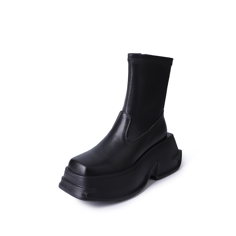 

Сапоги женские Aiqinisha, цвет Black short barrel
