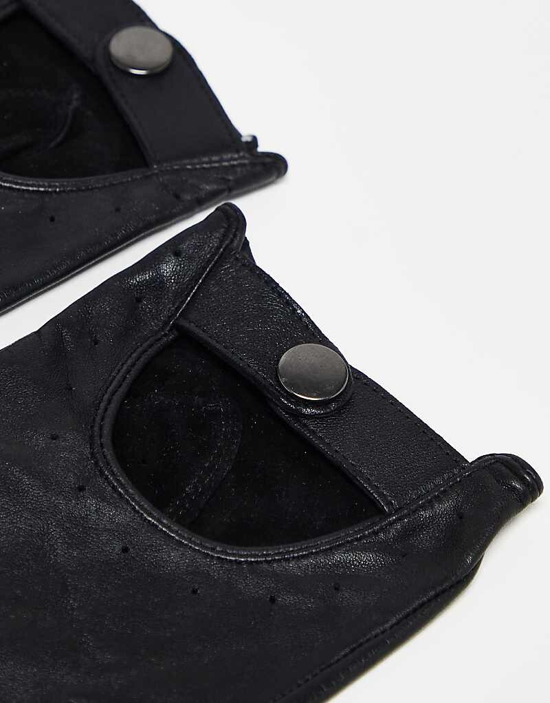 

Черные кожаные перчатки Barneys Originals