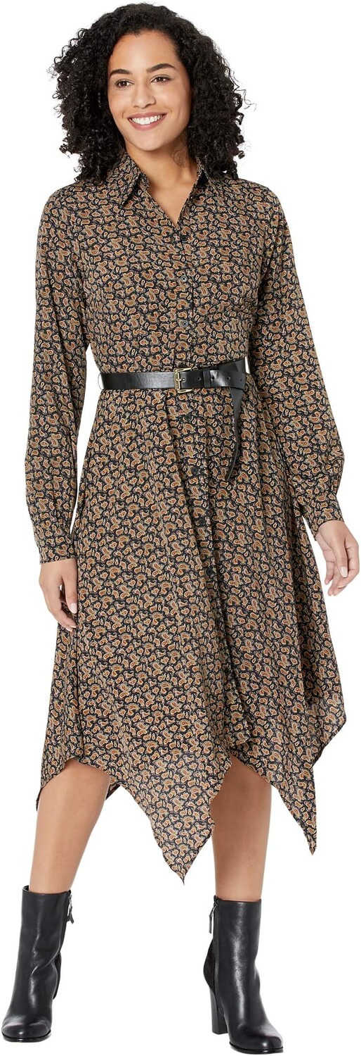 

Нежное платье «Пейсли Хэнк» MICHAEL Michael Kors, цвет Sienna