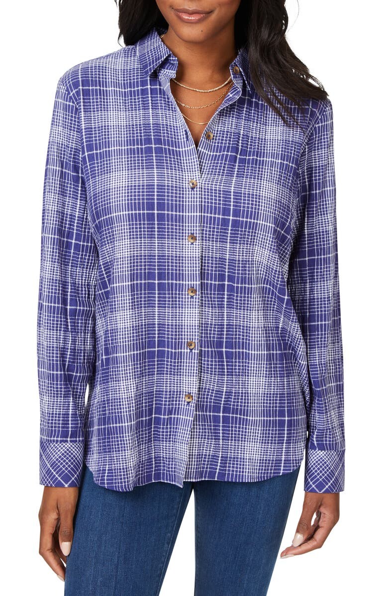 

Рубашка на пуговицах Rhea в клетку Easy Care FOXCROFT