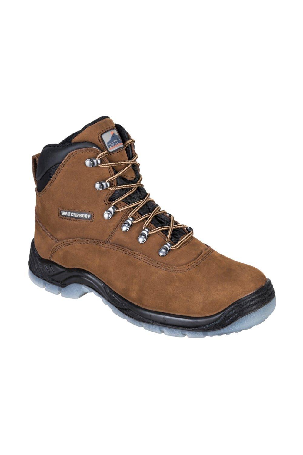 Кожаные защитные ботинки Steelite Portwest, коричневый цена и фото