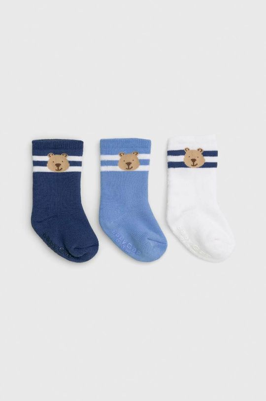 Детские носки GAP, 3 пары, синий носки детские wilson 3 пары синий