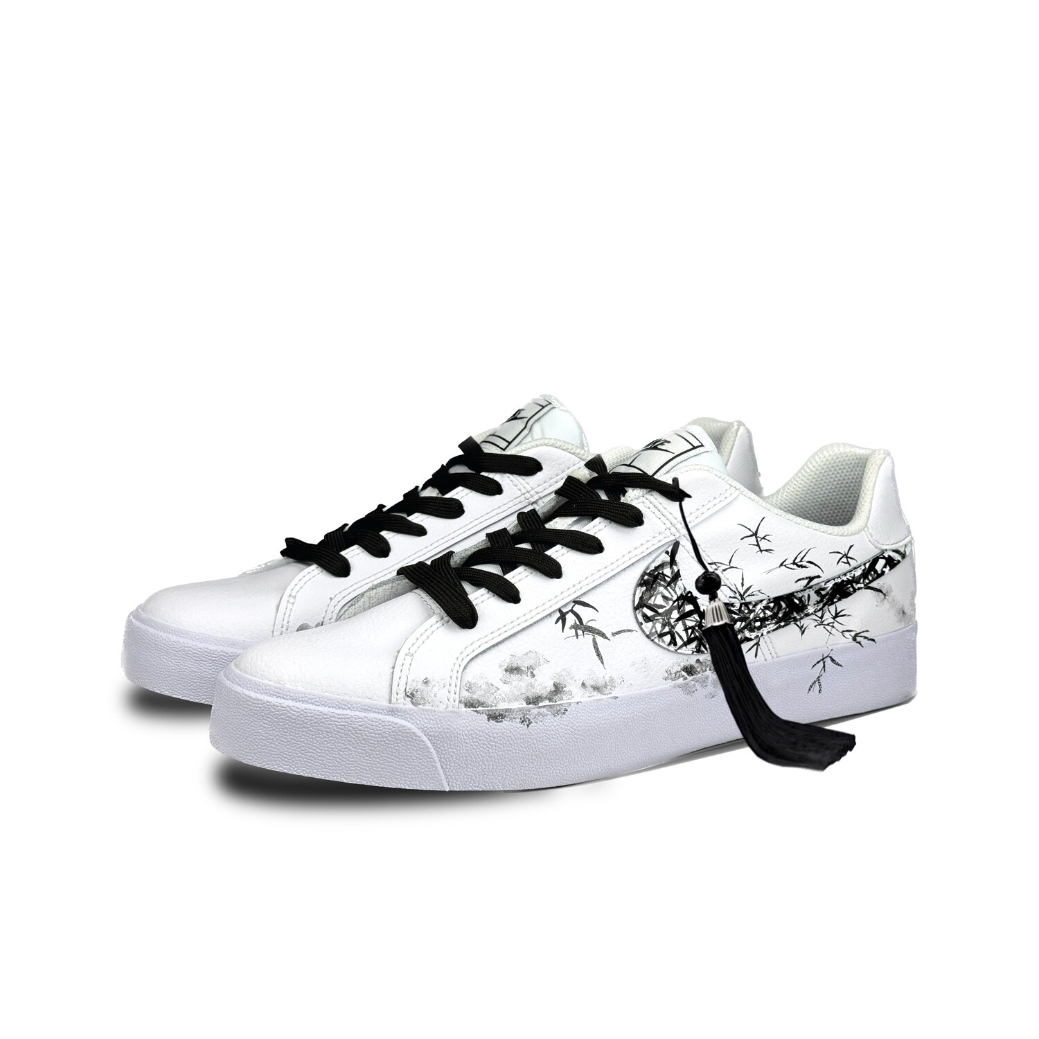 

Кроссовки Nike Court Royale Skateboarding Shoes Unisex Low-top White/black, белый