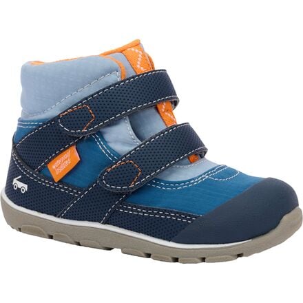 цена Водонепроницаемые утепленные ботинки Atlas II — для мальчиков See Kai Run, синий/оранжевый