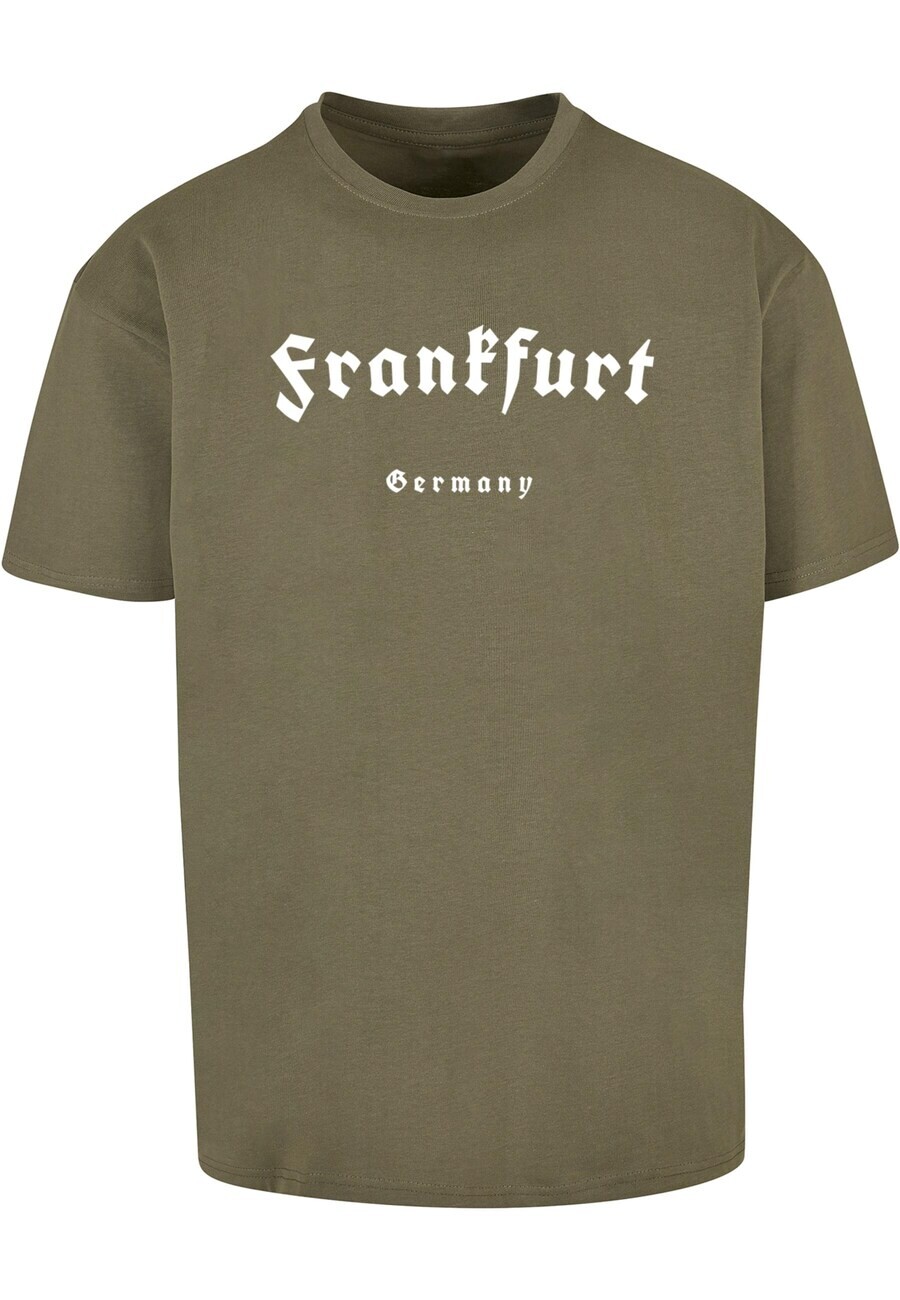 

Футболка Merchcode FRANKFURT X, оливковый