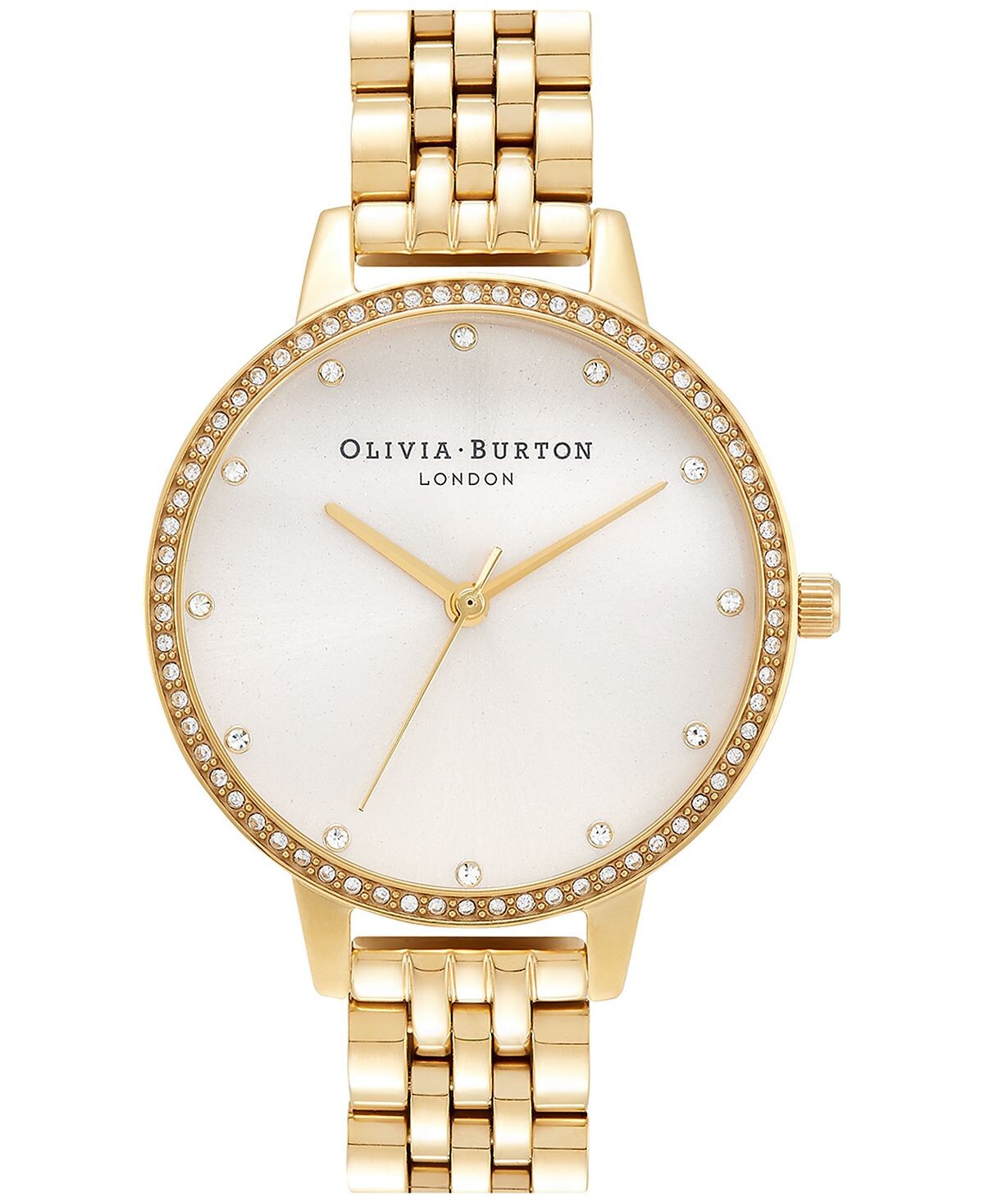 

Женские классические золотистые часы-браслет 34 мм Olivia Burton, золотой