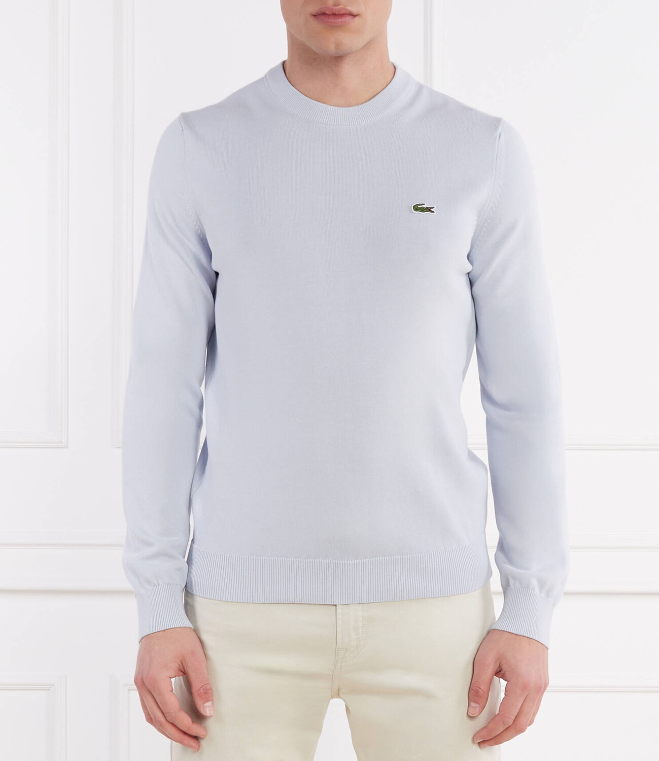 

Свитер Lacoste Regular Fit, небесно-голубой