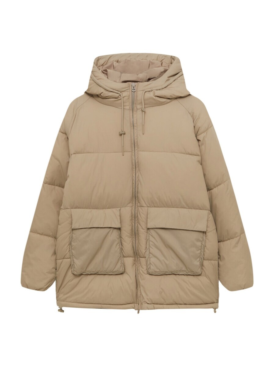 

Зимняя куртка Pull&Bear, светло-коричневый