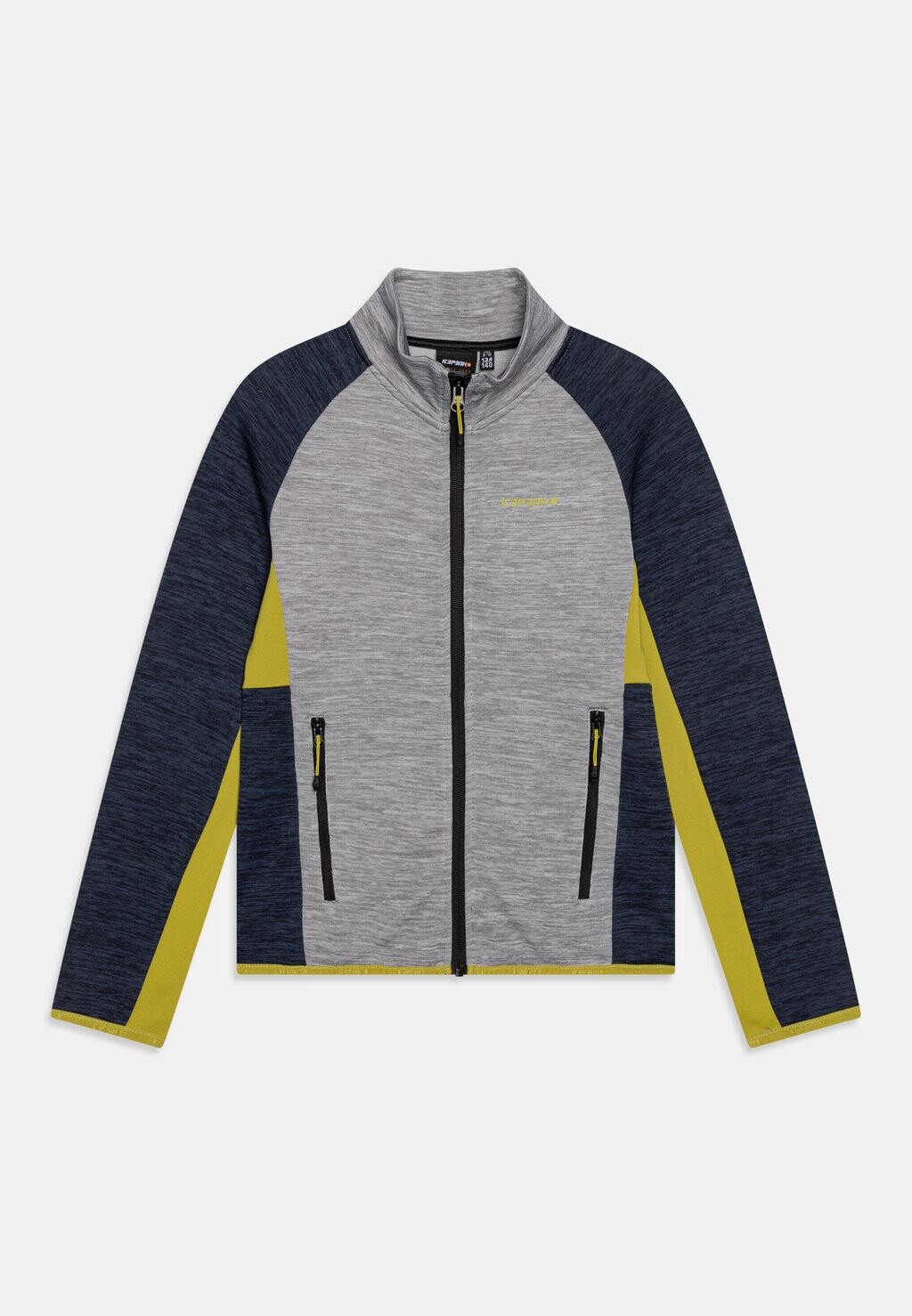 

Флисовая куртка KRUMBACH JR UNISEX Icepeak, цвет light grey